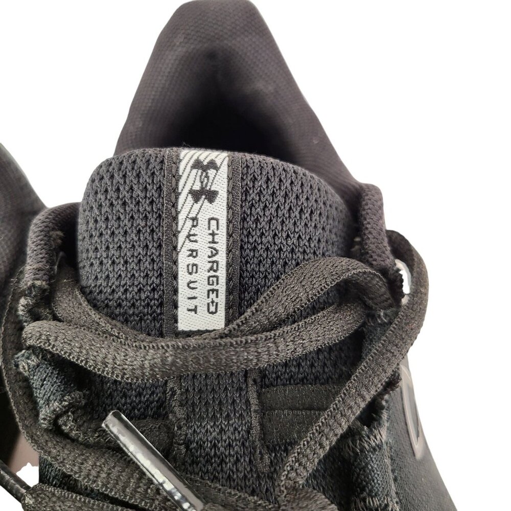 Under Armour Charged Pursuit 3 Women's Running Shoes Size 8 Black/White - Picture 3 of 12